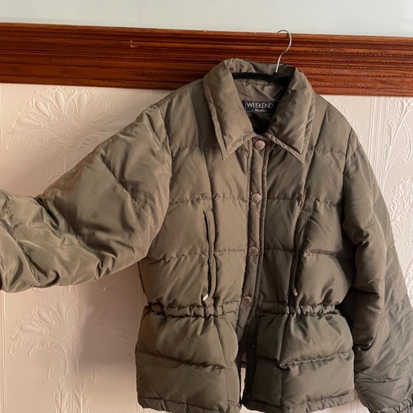 MaxMara Olive Green Puffer Jacket - Picture 6 of 6